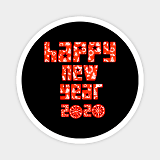 happy new year 2020 Magnet